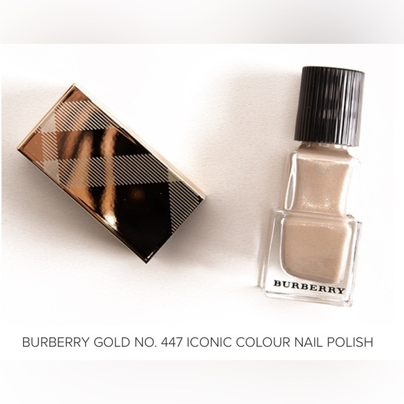 NEW Lot of 2x [Burberry] Nail Polish Gold & Dark Bottle Green, 8 ml each - Picture 6 of 13